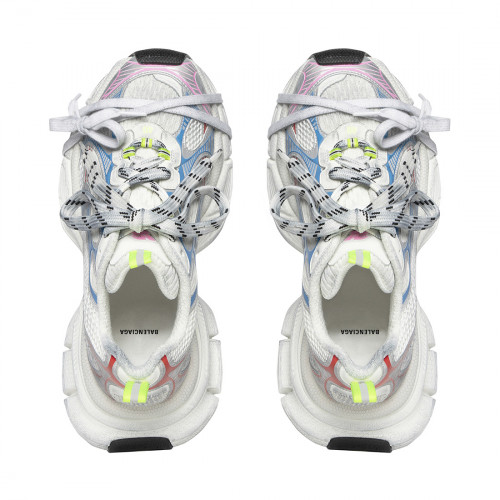 Balenciaga 3XL Sneaker Worn-Out - White Blue Red
