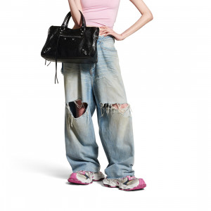 Balenciaga Cargo Sneaker Worn-Out - Grey White Pink