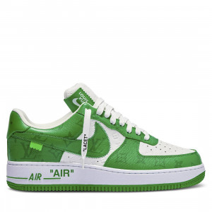 Louis Vuitton x Nike Air Force 1 Low White Gym Green
