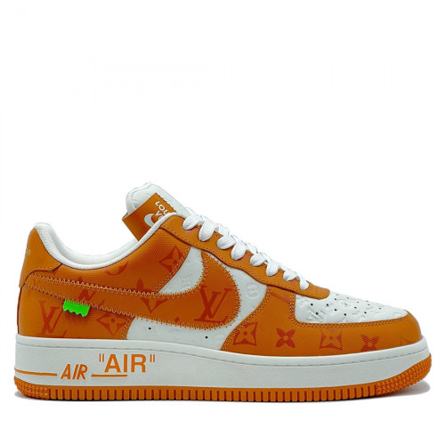 Louis Vuitton x Nike Air Force 1 Low White Orange