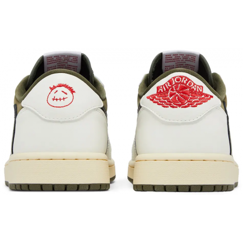 Travis Scott x Air Jordan 1 Retro Low OG SP Reverse Olive / Medium Olive