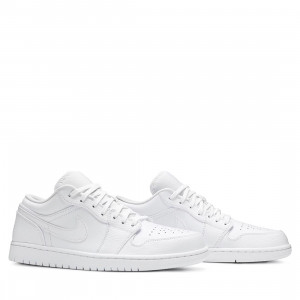 Air Jordan 1 Low White / Pure Platinum
