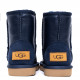 Ugg Kids Classic Short Metallic Navy