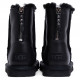 Ugg Kids Classic Short Zip Leather Black
