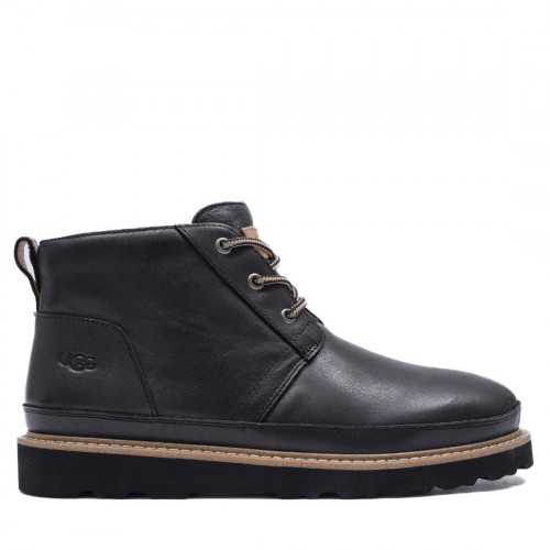 Кожаные ботинки Ugg Neumel Gentleman для мужчин в черном цвете