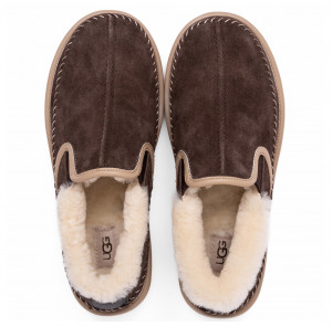 Ugg Mens Stitch Slip On Chocolate
