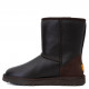 Ugg Mens Classic Short Metallic Chocolate