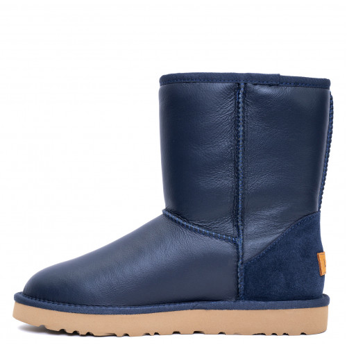Ugg Mens Classic Short Metallic Navy