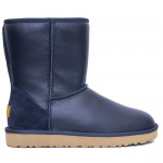 Ugg Mens Classic Short Metallic Navy