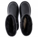 Ugg Mens Classic Short Metallic Black