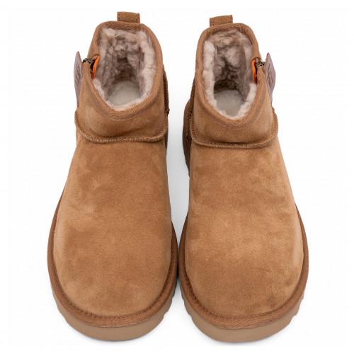 Мужские Классические Ультра Мини Zip Boot Цвета Ореха
