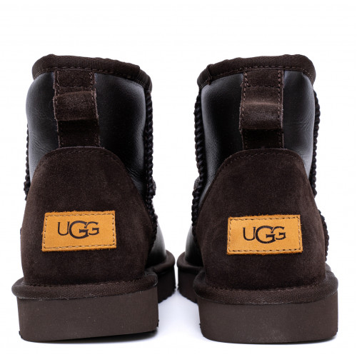 Ugg Mens Classic Mini Metallic Chocolate