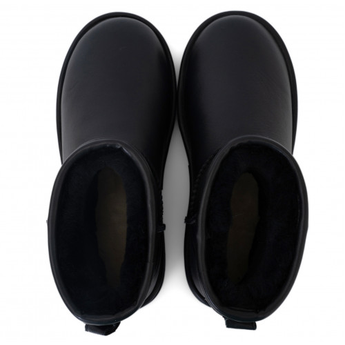Ugg Mens Classic Mini Leather Black