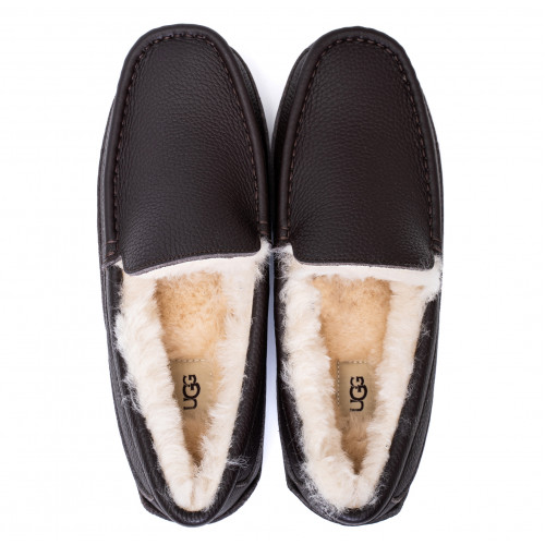 Ugg Mens Ascot Leather China Tea