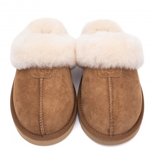 Ugg Mens Slippers Scufette Chestnut
