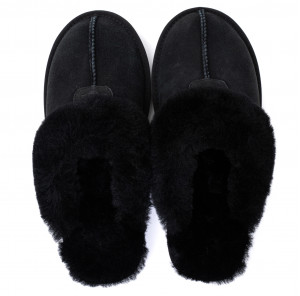 Ugg Mens Slippers Scufette Black