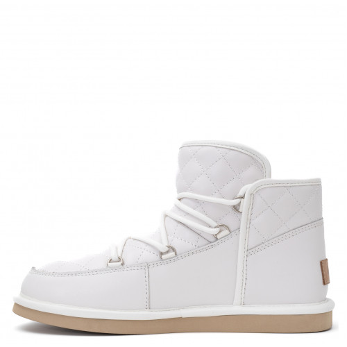 Ugg Lodge Mini Leather White