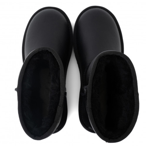 Ugg Classic Short Metallic Black