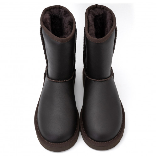 Ugg Classic Short Metallic Chocolate