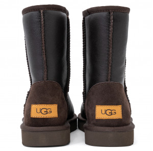 Ugg Classic Short Metallic Chocolate