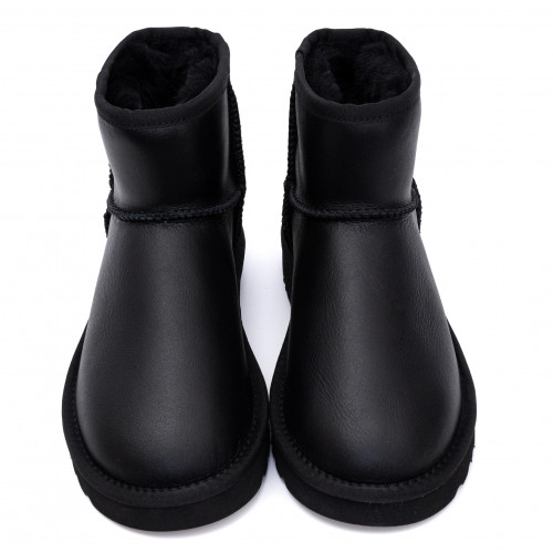Ugg Classic Mini Metallic Black
