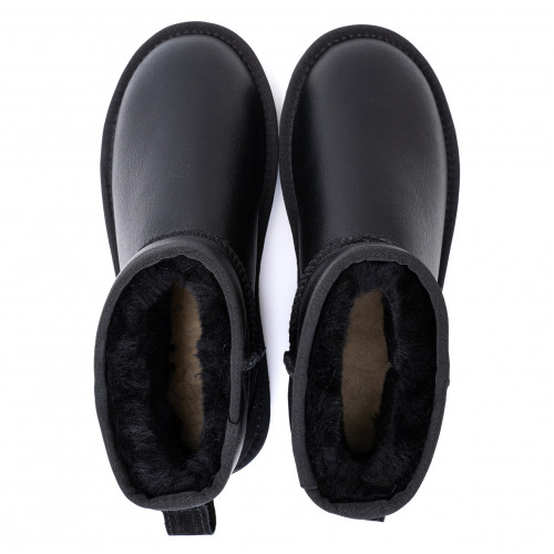 Ugg Classic Mini Metallic Black
