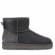 Ugg Classic Mini Metallic Grey