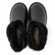 Ugg Mini Bailey Button Metallic Black