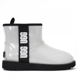 Ugg Classic Clear Mini White Black