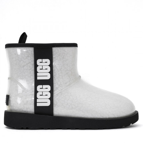 Ugg Classic Clear Mini White Black