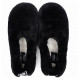 Ugg Hailey Fluff Slippers Black