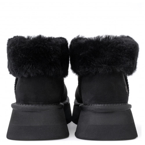 Ugg Funkette Platform Boots Black