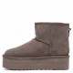 Женские Ugg Classic Mini Platform Smoke