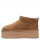 Классические женские Ugg Ultra Mini Platform в цвете Chestnut