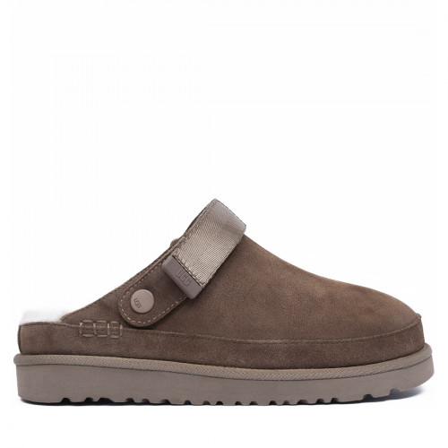 "Стильные и Удобные: Сабо UGG Goldenstar Clog в Цвете Шоколад"