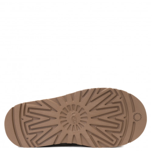 Женские Ugg Funkette Слиперы на Платформе Цвета Каштан