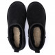 Женские угги Ugg Classic Ultra Mini в черном цвете