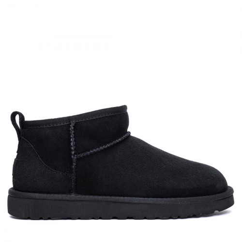 Женские угги Ugg Classic Ultra Mini в черном цвете