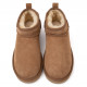 Женские Ugg Classic Ultra Mini в оттенке Chestnut