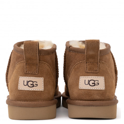 Женские Ugg Classic Ultra Mini в оттенке Chestnut