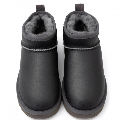 Ugg Classic Ultra Mini Metallic Grey