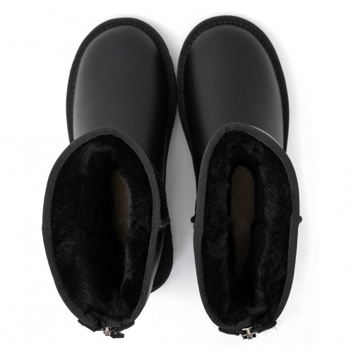 Ugg Classic Short Zip II Black