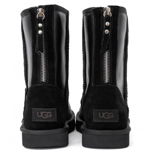 Ugg Classic Short Zip II Black