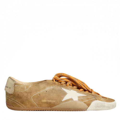 True-Star in Tobacco-Colored Suede With White Star